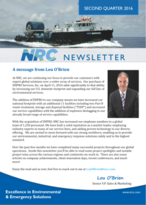 NRC Q2 2016 Newsletter