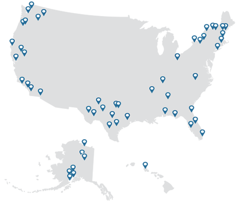 NRC United States Map